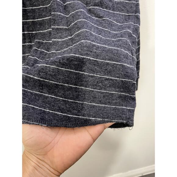 Marine Layer Athleisure Coastal Henley Shirt Striped XL Preppy Laidback Normcore - Picture 6 of 16
